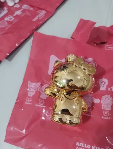 Hello Kitty Dourada do Burger King - BK