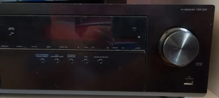 Receiver Pioneer VSX532 + falantes JBL Home Cinema
