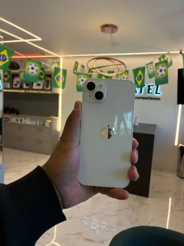 iPhone 14 Plus Branco 128GB 85% - Loja Fisica