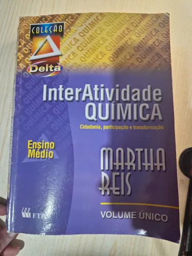 Livro InterAtividade Química Martha Reis - Volume Único