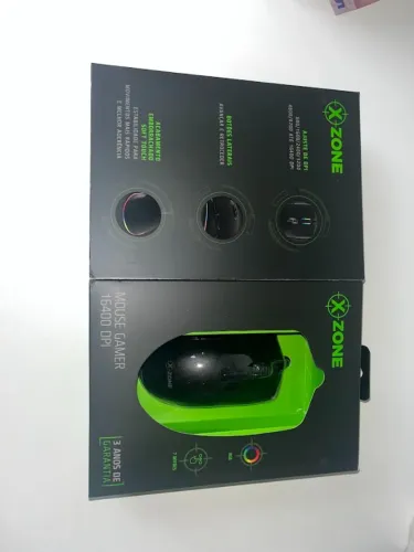 Mouse Gamer Xzone 16400 DPI RGB - 7 Botões Programáveis
