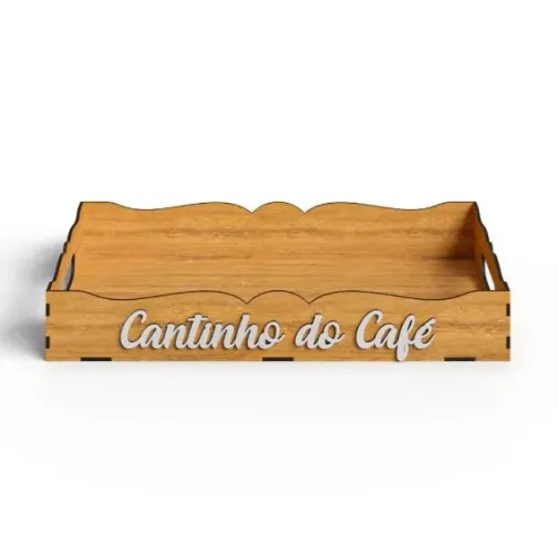 Bandeja Decorativa para Café e Chá Sirva com Estilo e Praticidade