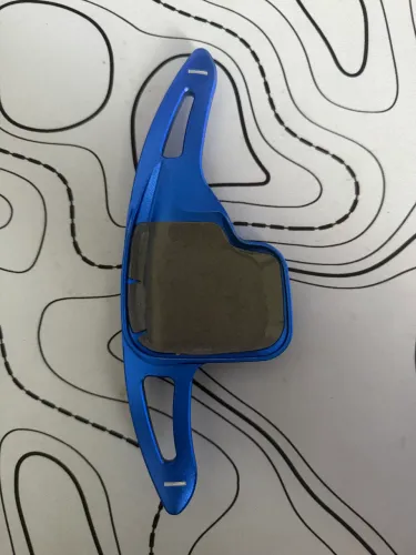 Borboleta Paddle shift AZUL para BMW