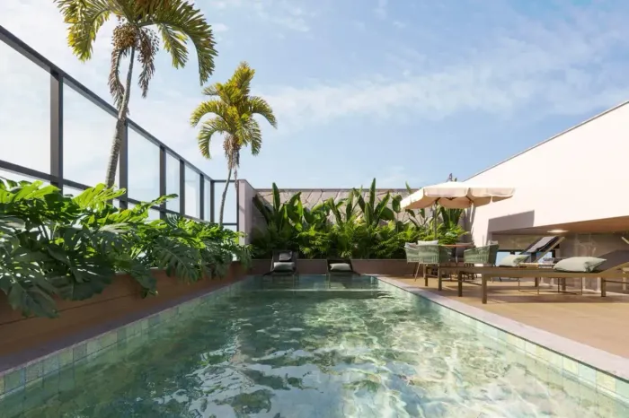 Imóvel para venda possui 72 metros quadrados com 2 quartos em Enseada Azul - Guarapari - E