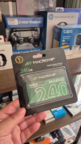 SSD 240GB Sata Macrovip, novo, lacrado, garantia de 1 ano!