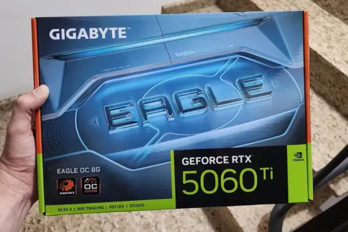 GeForce RTX 5060 Ti Eagle OC 8G - Lacrada - NF - Garantia 