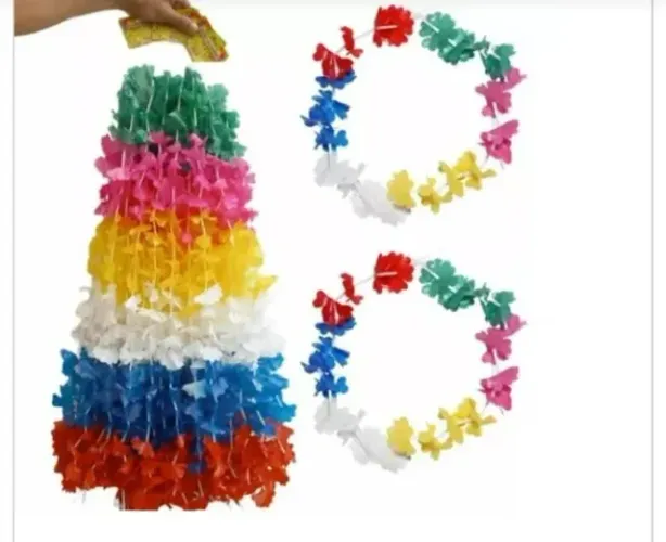 10 Colares Havaianos - Festa Carnaval Luau