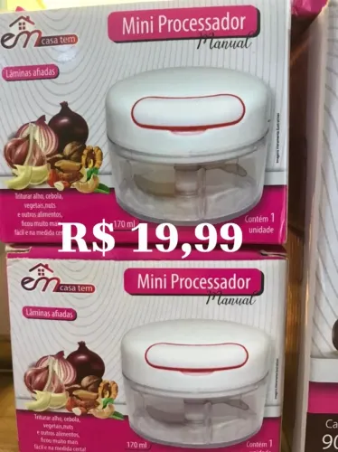 processador mini de alho