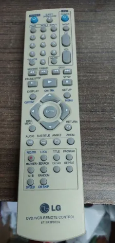 Controle remoto original dvd vhs LG DC-884B