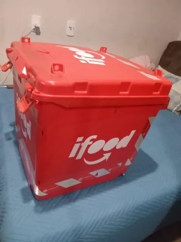 Baú para moto entregas