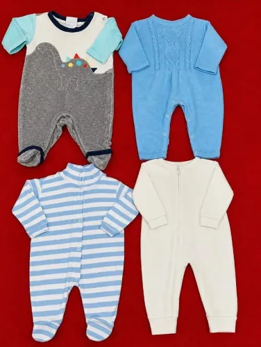 Kit 4 peças enxoval bebê 