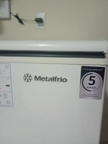 Freezer Horizontal Inverter Metalfrio 543 Litros Dupla Ação Tech Bivolt