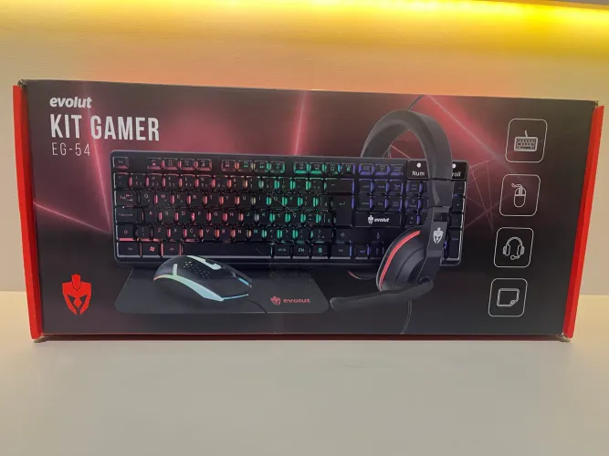 Kit gamer da Evolut