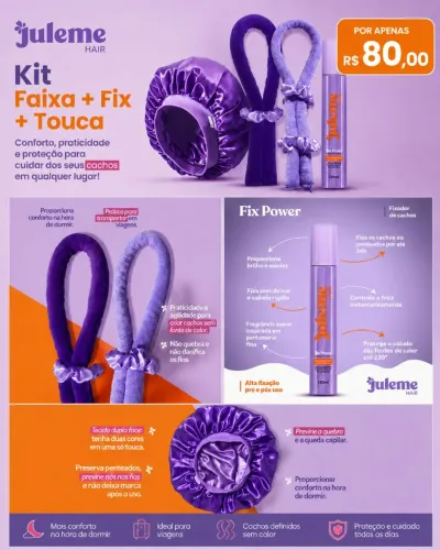 Produto para fazer cachos no cabelo sem precisar de chapinha