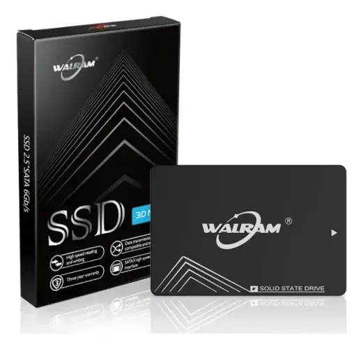 SSD Walram 256GB SATA III Leitura 500 MB/S Gravação 450 MB/S
