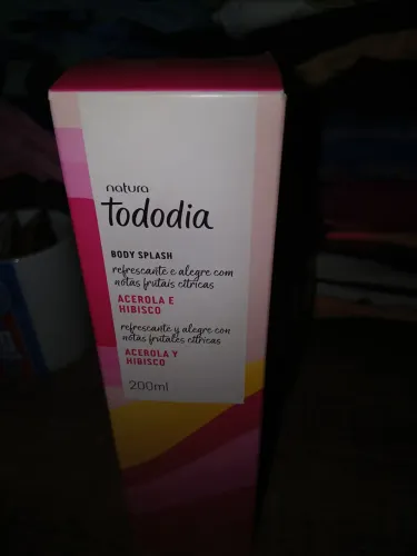 Body splash todo dia da natura novo hibisco e acerola