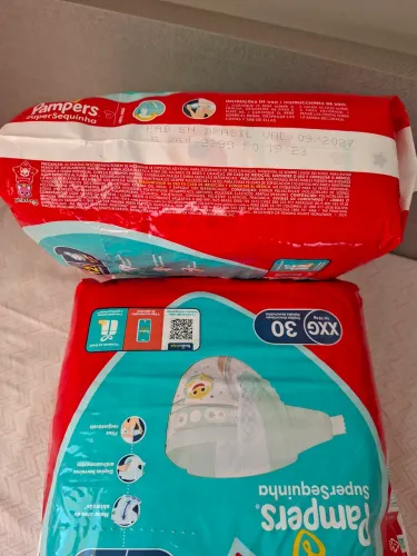 Pampers Supersec fralda XXG
