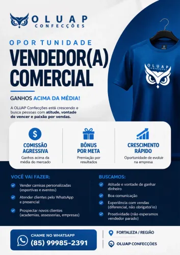 Vaga - Comercial 