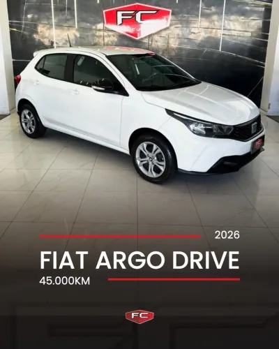 Fiat Argo Drive 1.0 6V Flex 2026