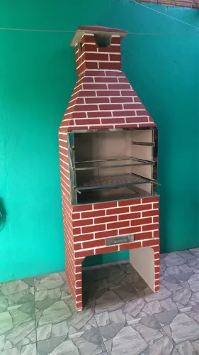 Churrasqueira pre moldada Alto relevo