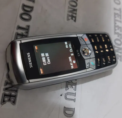 Celular antigo Siemens CX75 RELIQUIA DESBLOQUEADO