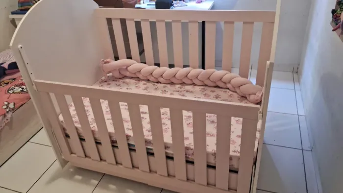 Berço 100% MDF usado ENTREGO