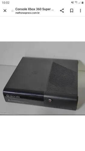 Xbox 360 Super Slim com defeito luz vermelha