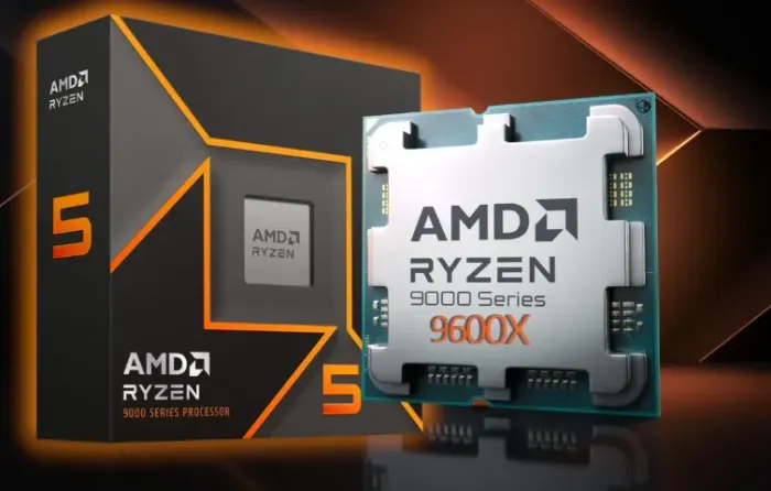 Processador AMD Ryzen 5 9600x AM5 3.9 GHz (5.4 GHz) Cache 32Mb 6/12Threads