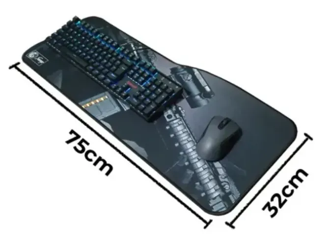 Mouse Pad Gamer Extra Grande 75cm x 32cm x 3mm