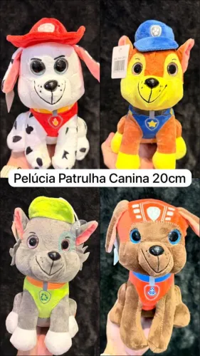 Pelucias personagens 
