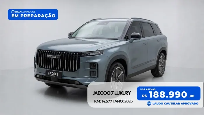Jaecoo 7 / J7 Luxury 1.5 TB 16V AUT 5P (híbrido) 2026