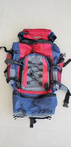 Mochila de acampamento