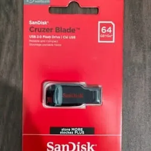 Pendriver de 64gb novo