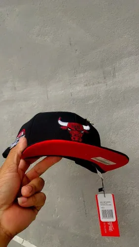 Boné Premium Aba reta NBA basquete Chicago bulls