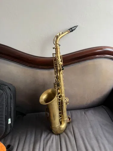 Saxofone Alto + Capa + Acessórios (Pouquíssimo uso)