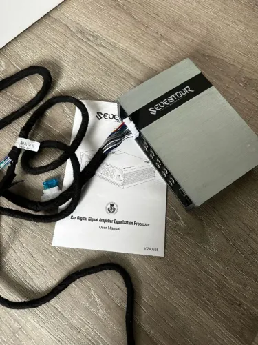 Processador de Áudio com Amplificador Seventour P48E (Mesmo chip Sennuopo)