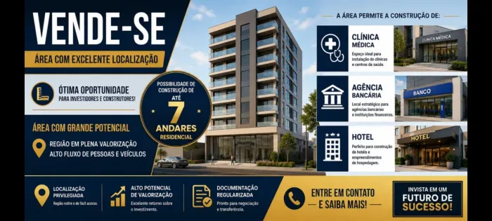 VENDO/ALUGO Excelente oportunidade! 705m de área, c/esgoto e 330m construido. 50m Prefeit