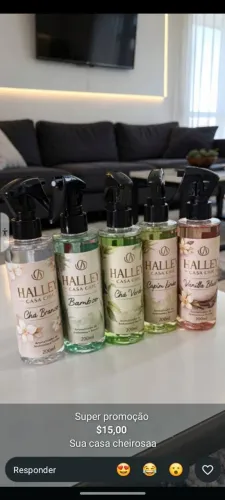 Kit de aromatizadores de ambientes, escritório, consultórios e carro