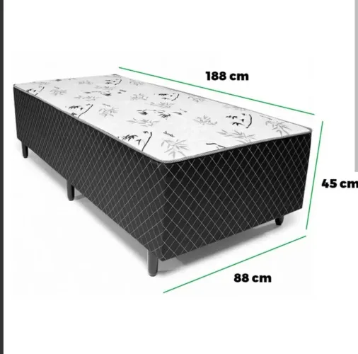 Cama box solteiro 