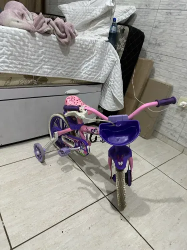 Bicicleta infantil rosa