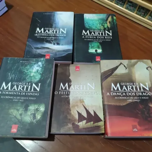 Box As Crônicas de Gelo e Fogo - 5 Volumes