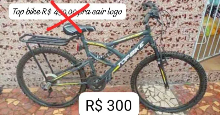 bicicleta Top Bike aro 26