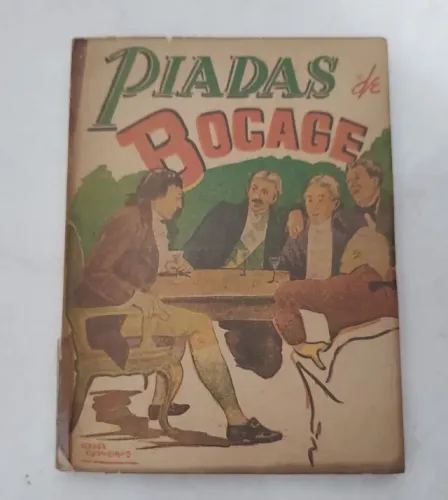 Livro antigo: Piadas de Bocage