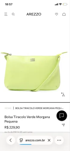 Bolsa Arezzo original