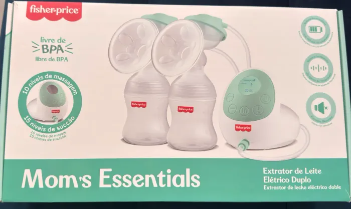 Extrator de Leite Elétrico Duplo Fisher Price Mom?s Essentials