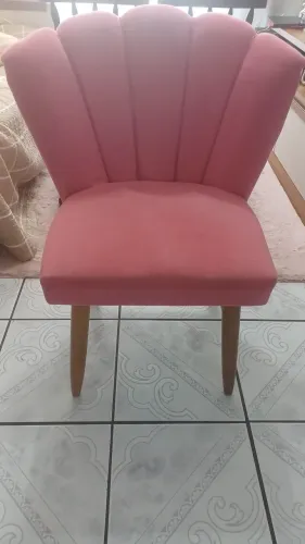 Poltrona suede retro