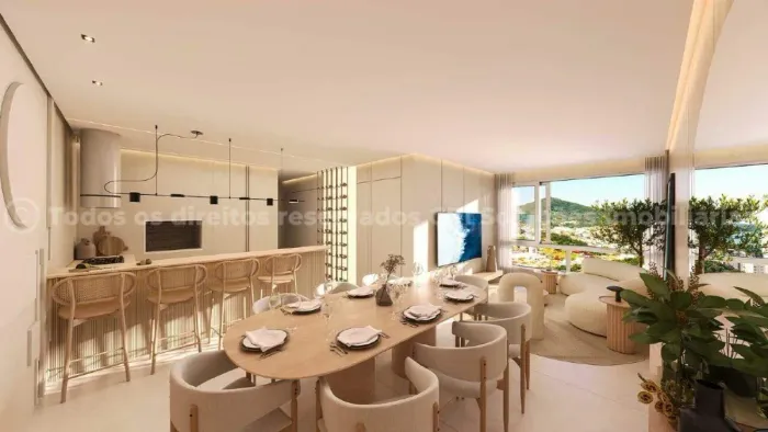 Apartamento na Planta com 3 Suítes no Edifício Garden Park no Centro, Balneário Camboriú