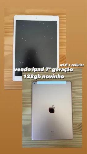 IPAD 7ª GERAÇÃO SEMINOVO