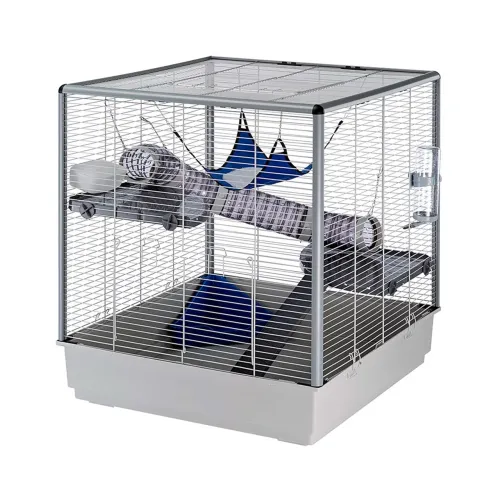 Gaiola Ferplast para Ferret/Furão e Chinchilas Furet XL Branca