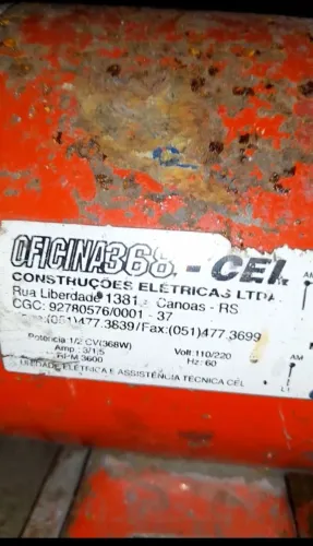 Esmeril moto cell 1,2 CV 368W